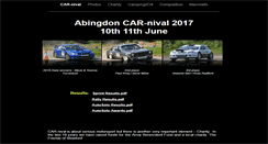 Desktop Screenshot of abingdoncarnival.com